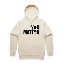 Load image into Gallery viewer, You Matter (semi-colon) - hooded sweatshirt