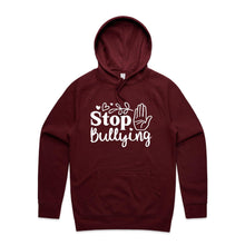 Load image into Gallery viewer, Stop bullying - hooded sweatshirt