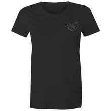 Load image into Gallery viewer, Monarch Beauty by Liv r - Women&#39;s Maple Tee