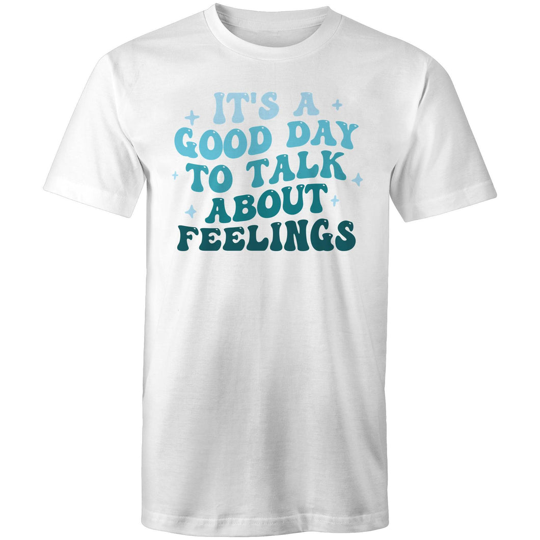 It's a good day to talk about feelings