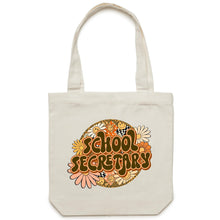 Load image into Gallery viewer, School secretary - Canvas Tote Bag