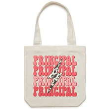 Load image into Gallery viewer, Principal - Canvas Tote Bag