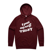 Load image into Gallery viewer, I put myself first - hooded sweatshirt