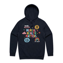 Load image into Gallery viewer, Mental health matters - hooded sweatshirt