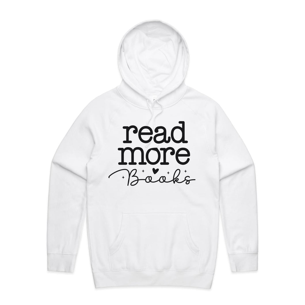 Read more books - hooded sweatshirt