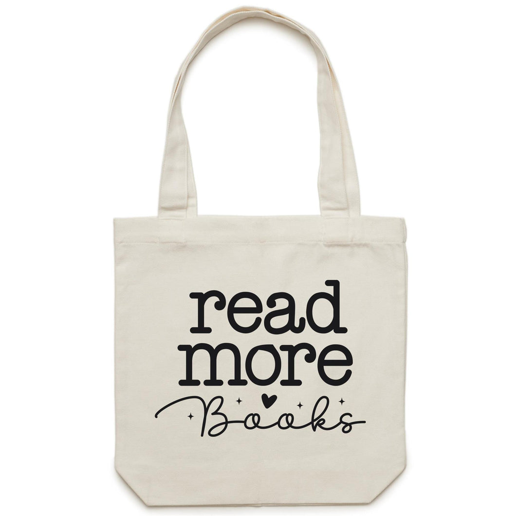Read more books - Canvas Tote Bag