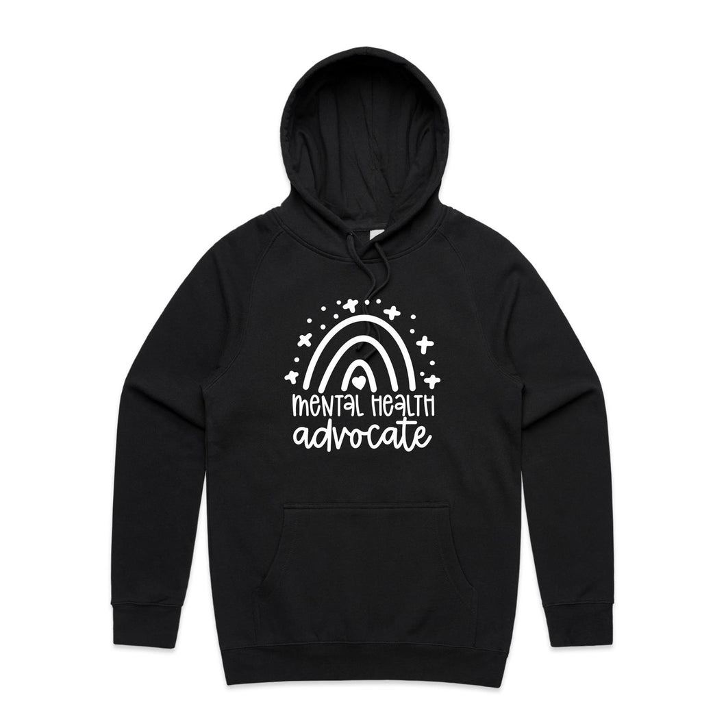 Mental health advocate - hooded sweatshirt