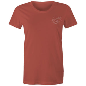 Monarch Beauty by Liv r - Women's Maple Tee