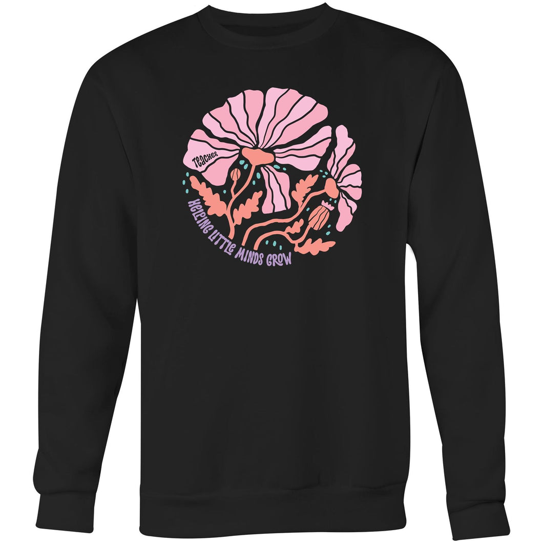 Helping little minds grow - Crew Sweatshirt