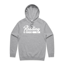 Load image into Gallery viewer, Reading is magic - hooded sweatshirt