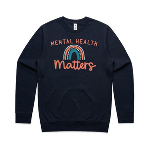 Mental Health Matters - crew neck sweatshirt