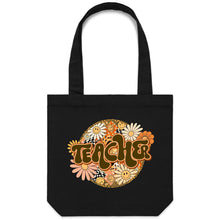 Load image into Gallery viewer, Teacher - Canvas Tote Bag