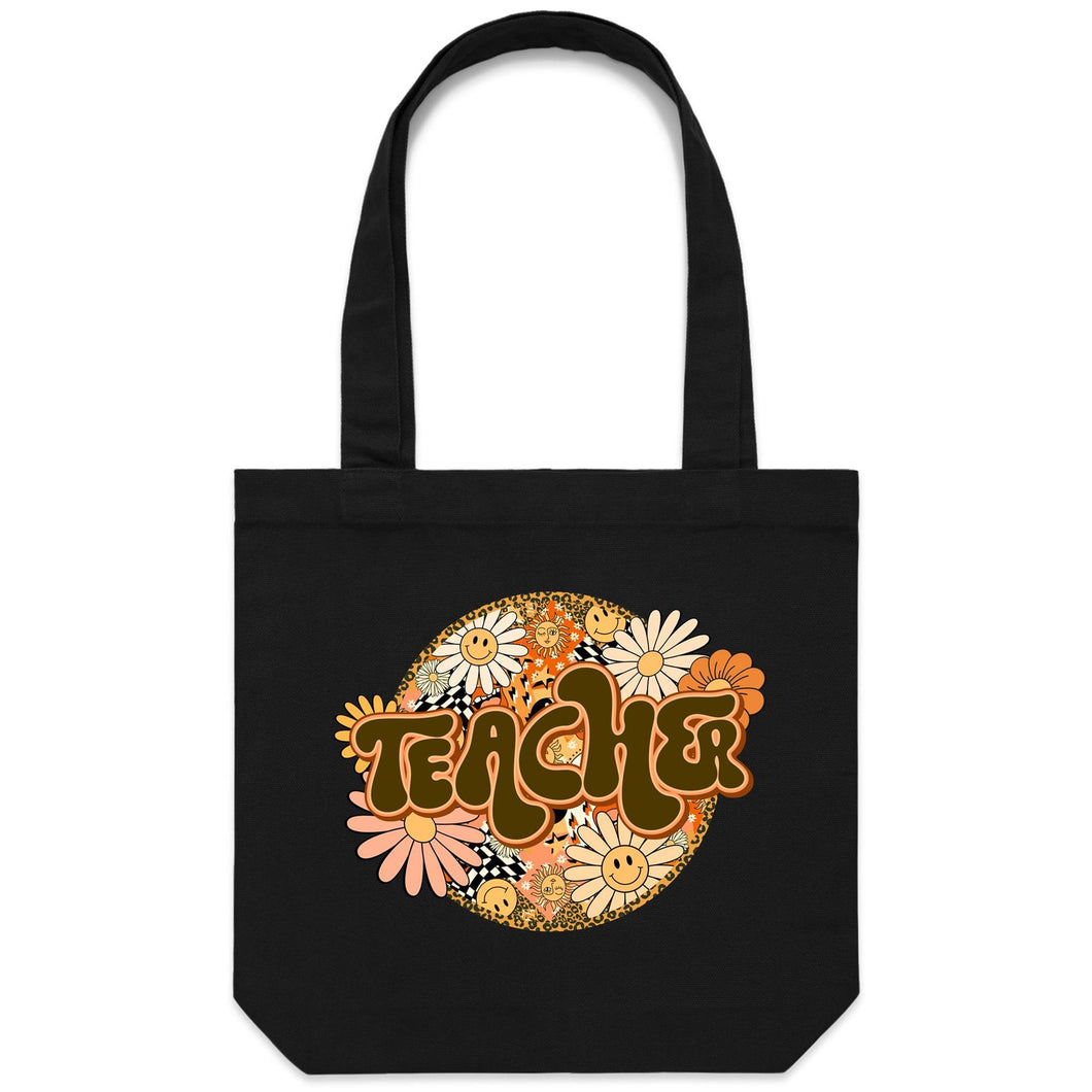 Teacher - Canvas Tote Bag