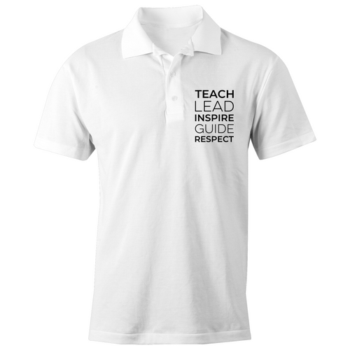 Teach, Lead, Inspire, Guide, Respect - S/S Polo Shirt