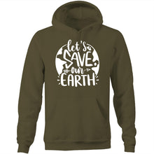 Load image into Gallery viewer, Let&#39;s save our earth - Pocket Hoodie Sweatshirt