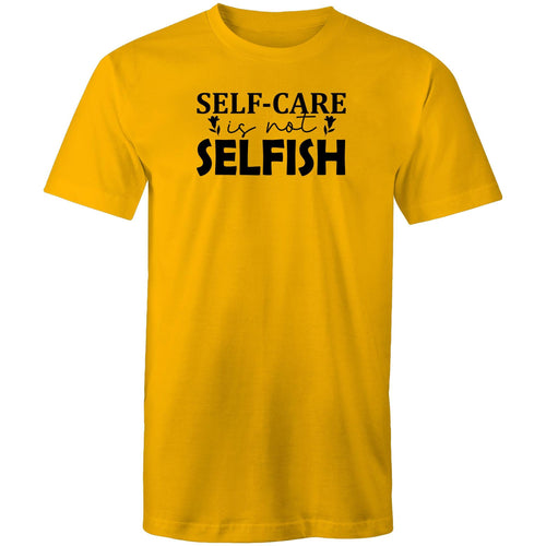 Self-care is not selfish
