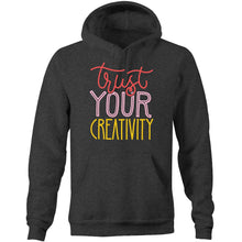 Load image into Gallery viewer, Trust your creativity - Pocket Hoodie Sweatshirt