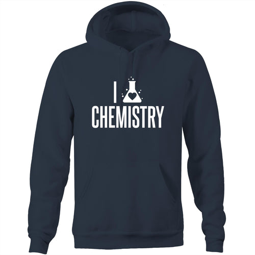 I heart chemistry - Pocket Hoodie Sweatshirt