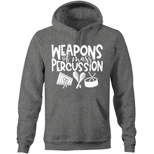 Load image into Gallery viewer, Weapons of mass percussion - Pocket Hoodie Sweatshirt