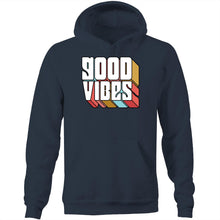 Load image into Gallery viewer, Good vibes - Pocket Hoodie Sweatshirt