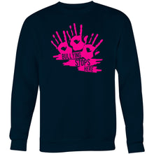 Load image into Gallery viewer, Bullying stops here - Crew Sweatshirt