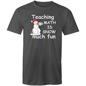 Teaching math is snow much fun