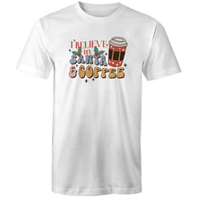 Load image into Gallery viewer, I believe in Santa and coffee