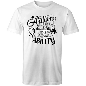 Autism is not a disability - it is a different ability