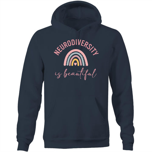 Neurodiversity is beautiful - Pocket Hoodie Sweatshirt