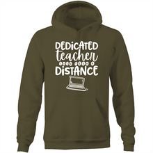 Load image into Gallery viewer, Dedicated teacher - even from a distance - Pocket Hoodie