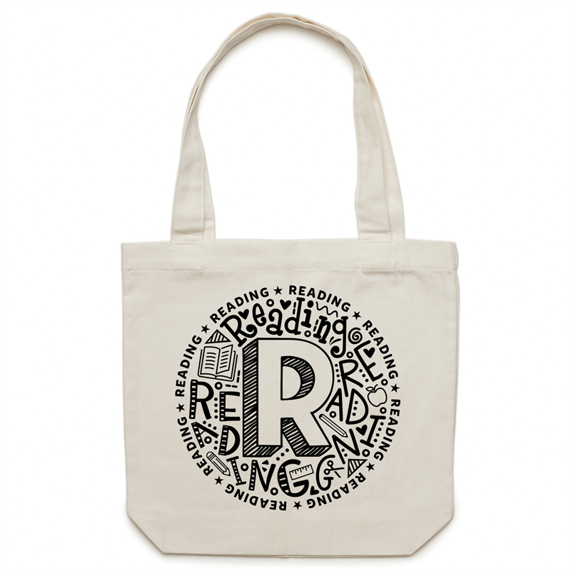 Reading - Canvas Tote Bag
