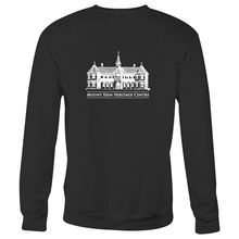 Load image into Gallery viewer, Mt Erin - Crew Neck Jumper Sweatshirt (logo on front and back)