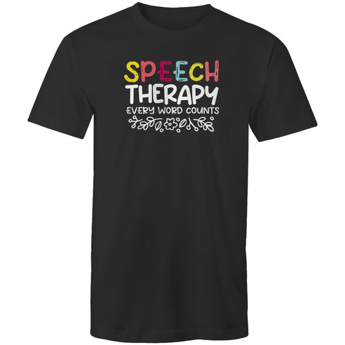 Speech therapy every word counts