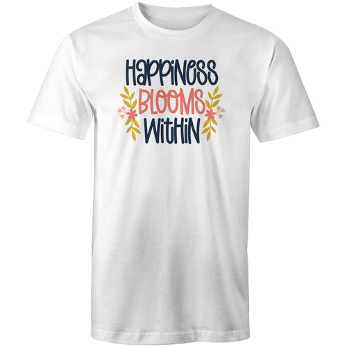 Happiness blooms within