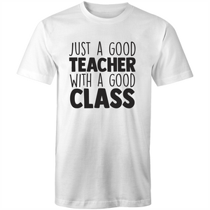 Just a good teacher with a good class