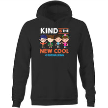 Load image into Gallery viewer, Kind is the new cool #stopbullying - Pocket Hoodie Sweatshirt