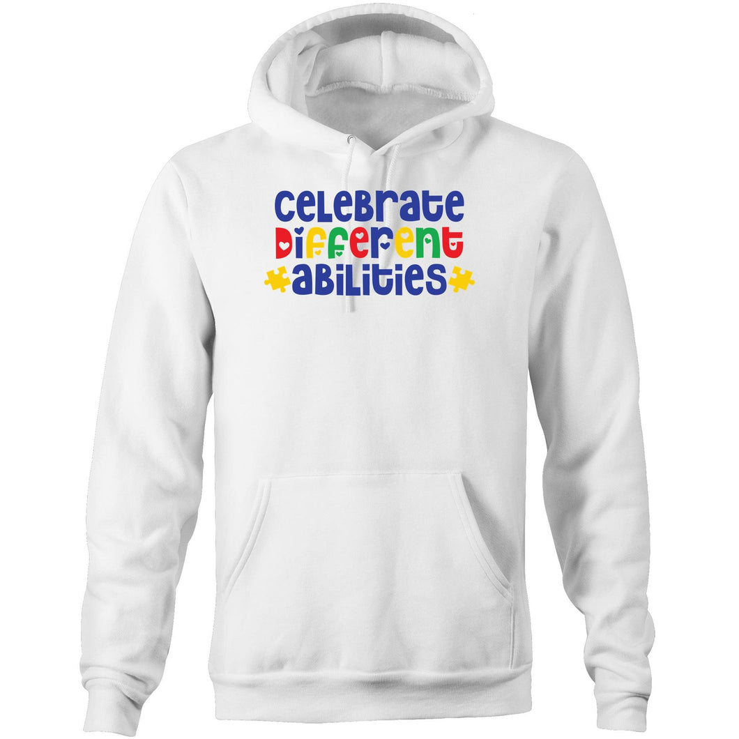 Celebrate different abilities - Pocket Hoodie Sweatshirt