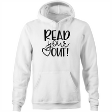 Load image into Gallery viewer, Read your heart out - Pocket Hoodie Sweatshirt