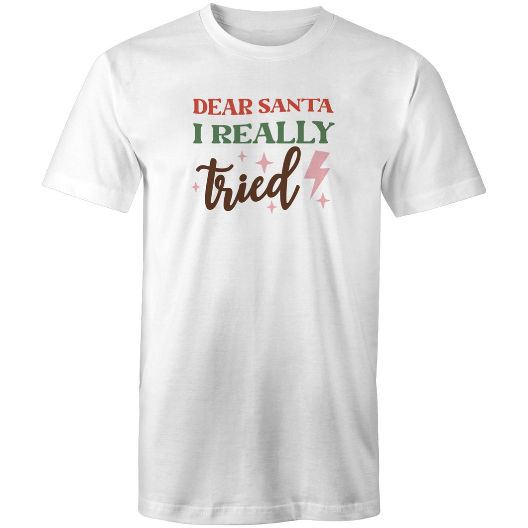 Dear Santa I really tried