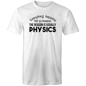 Everything happens for a reason, the reason is usually physics