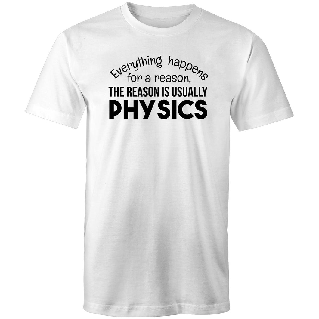 Everything happens for a reason, the reason is usually physics