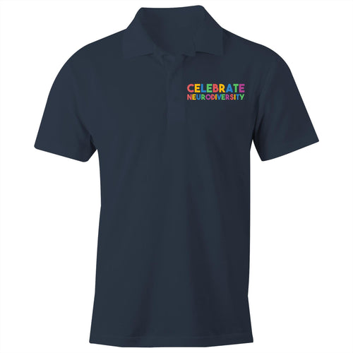 Celebrate neurodiversity - S/S Polo Shirt