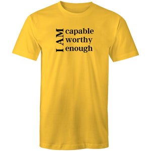 I am capable worthy enough