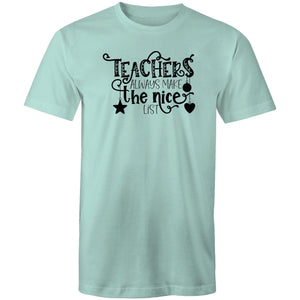 Teachers always make the nice list