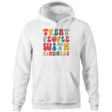 Load image into Gallery viewer, Treat people with kindness - Pocket Hoodie Sweatshirt