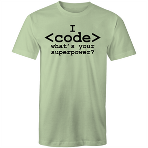 I code, what's your superpower?