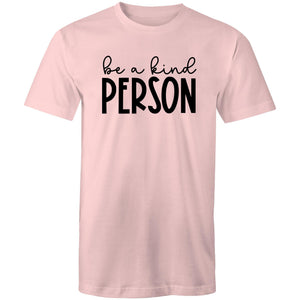 Be a kind person
