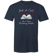 Load image into Gallery viewer, Just a girl who loves reading books