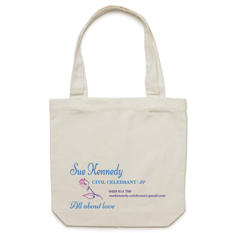 Sue Kennedy Custom - Canvas Tote Bag