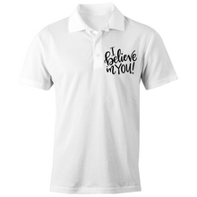 Load image into Gallery viewer, I believe in you - S/S Polo Shirt